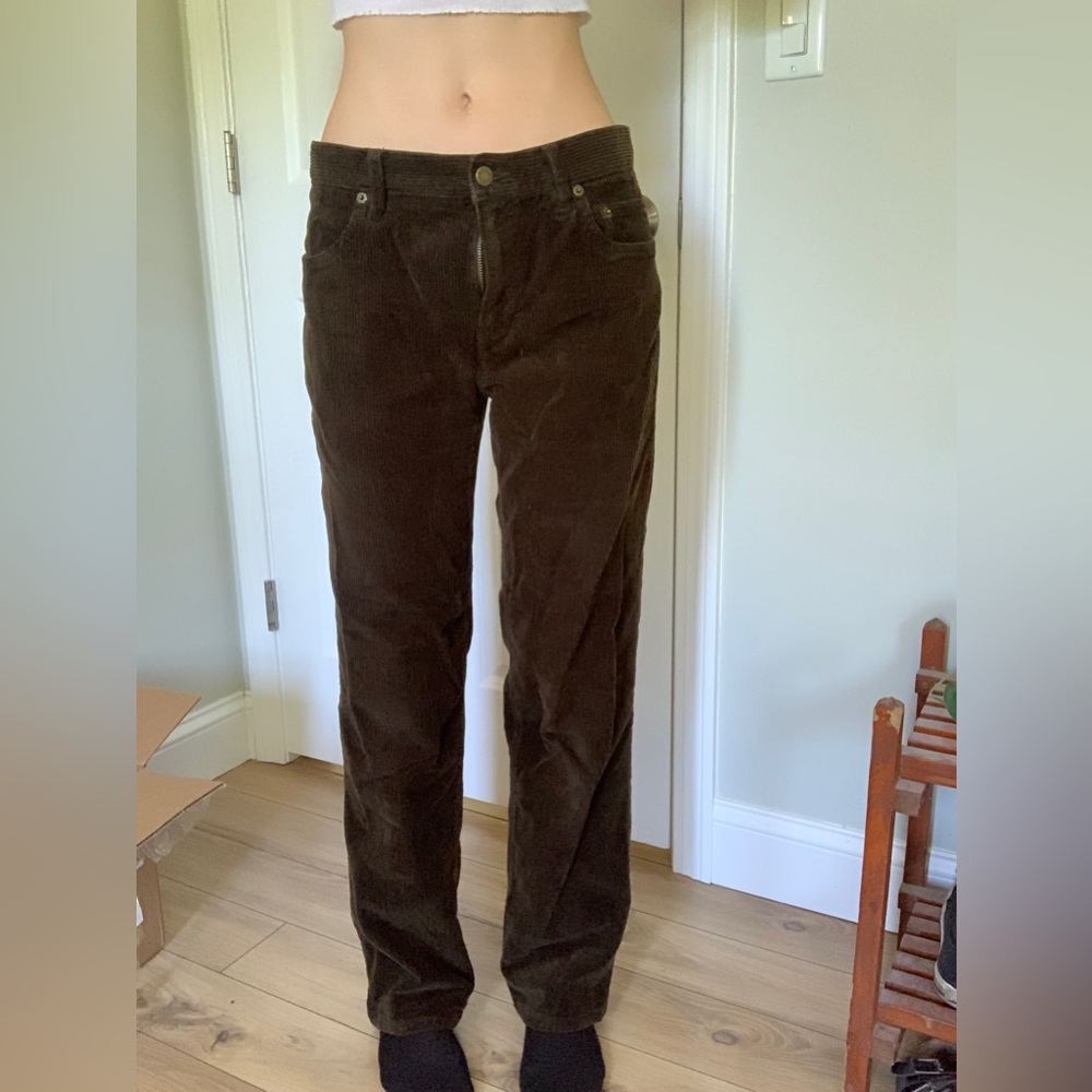Jones newyork brown/green corduroy pants